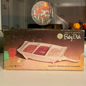 Vintage GE Bunny Baby Food Warmer IN BOX